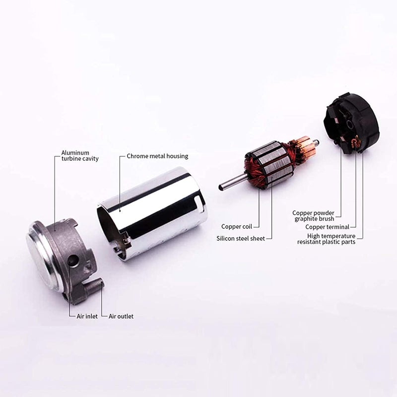 Oshotto Nautilus Twin Air Horn Universal for Cars, Trucks, Boats, ATVS, Motorcycles and Scooters Standard Red - Image 4